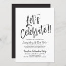 Search for lets celebrate wedding invitations Simple