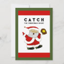 Search for softball christmas cards Santa claus