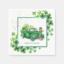 Search for irish shamrock napkins Shamrocks