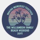 Search for beach trip stickers Summer vacation