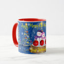 Search for snowman family mugs Merry