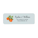 Search for citrus fruits return address labels Orange fruit