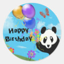 Search for panda birthday stickers Balloon