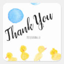 Search for rubber duck thank you stickers Yellow