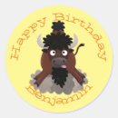 Search for cute buffalo stickers Cartoon