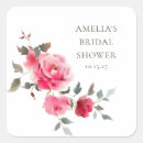 Search for vintage red rose stickers Bridal shower