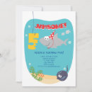 Search for shark bite invitations Under the sea