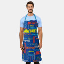 Search for blue and gray aprons Pattern