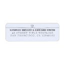 Search for wedding hearts return address labels Simple