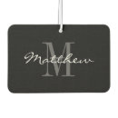 Search for monogram car air fresheners Typography