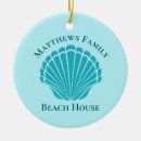 Search for shells christmas tree decorations Blue