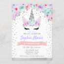 Search for pink purple silver birthday invitations Watercolor