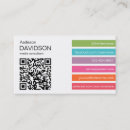 Search for bar code business cards Social media