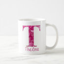 Search for alphabet letter mugs Pink