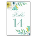 Search for blue flower table cards Elegant
