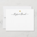 Search for heart horizontal note cards Couple