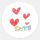 Search for valentine design stickers Red