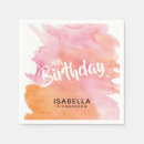 Search for 50th birthday napkins Calligraphy