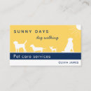 Search for sunshine business cards Modern