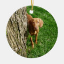 Search for vizsla christmas tree decorations Animals