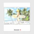 Search for cool surfer stickers Surfboard
