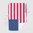 Search for american flag golf towels Patriotic
