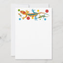 Search for gecko invitations Colourful