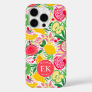 Search for tropical fruit iphone cases Watercolor
