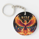 Search for phoenix rising key rings Inspirational