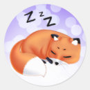 Search for sleeping cartoon stickers Animal
