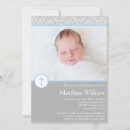 Search for formal christening invitations Boy
