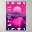 Search for synthwave posters 80s aesthetic