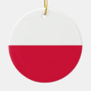 Search for polish flag christmas tree decorations Patriotic