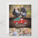 Search for red truck christmas cards Vintage