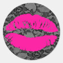 Search for hot pink kiss stickers Lips