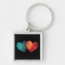Search for broken heart key rings Red