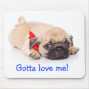 Search for love me mousepads Dog