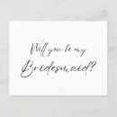 Search for proposal postcards Bridal party