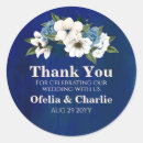 Search for cobalt wedding stickers Watercolor floral