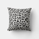 Search for snow leopards cushions White