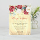 Search for red white gold invitations Rustic