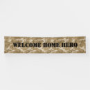 Search for camouflage banners Welcome home