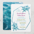 Search for sea green wedding invitations Typography
