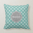 Search for teal geometric cushions Blue