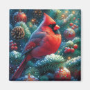 Search for bird tree magnets Winter