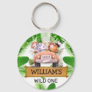 Search for safari key rings Wild one birthday