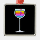 Search for wine glass christmas tree decorations Vineyard