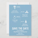 Search for timeline save the dates Long story short
