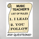 Search for music teacher posters School
