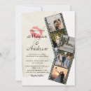 Search for photo strip wedding invitations Unique